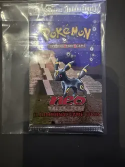 Pokemon TCG Neo Discovery 2001 Booster Pack Factory Sealed Vintage WOTC - Image 2