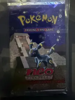 Pokemon TCG Neo Discovery 2001 Booster Pack Factory Sealed Vintage WOTC - Image 3