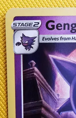 Pokemon Gengar SWSH241 Lost Origin Prerelease Holo Black Star Promo NM - Image 5