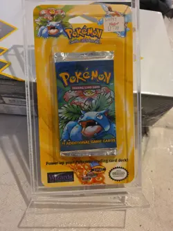 Venusaur Base Set Checklane Blister Booster Pack Sealed Pokemon TCG - Image 1
