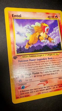 Entei Neo Revelation 1st Edition 17/64 ENG – Pokemon Card Rare - Image 2
