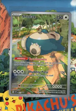 Pokemon TCG Snorlax Svp Black Star Promo SVP 051 SVP051 Holo Promo NM/M - Image 1