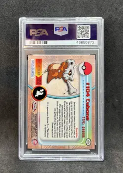 Pokemon Topps Chrome Tragosso PSA 10 - Pokemon Topps Chrome Cubone PSA 10 - Image 2