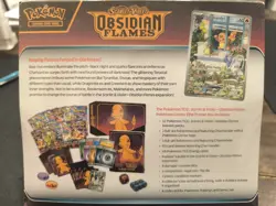 Pokemon S&V Obsidian Flames Pokemon Center Elite Trainer Box - New & SEALED - Image 2