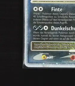Honchkrow LV.X - Pokemon Karte 132/132 Rare Holo LV.X Ratselhafte Wunder /T10 - Image 5