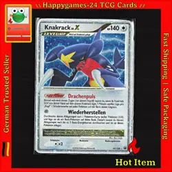 Knakrack LV.X - Pokemon Karte 97/100 Rare Holo LV.X Majestatischer Morgen /Y2 - Image 1