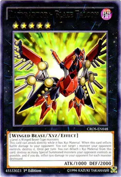 Raidraptor - Blaze Falcon - CROS-EN048 - Rare - 1st Edition x1 - Lightly Played - Image 1