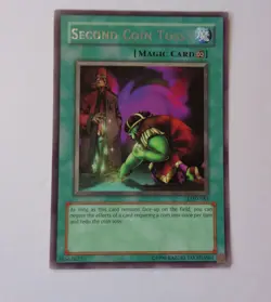 Second Coin Toss LOD-083 (Rare, Unlimited, Lightly Played / LP) Yugioh - Image 1