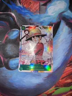 2025 One Piece TCG Carrying On His Will Monkey.D.Luffy Alt Art OP13-118 SEC - Image 1