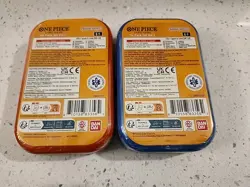 One Piece Pack Set Vol 2 Factory Sealed. Each tin includes 2x OP13 pack & promo. - Image 2