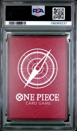 2025 ONE PIECE ST21-001 GEAR 5 MONKEY D. LUFFY LEADER PARALLEL ENGLISH PSA 10 - Image 2