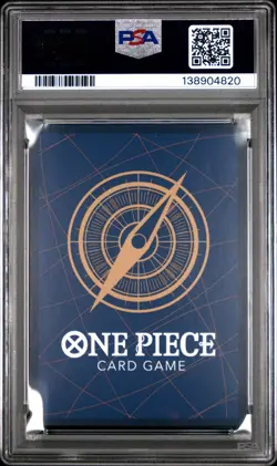 2025 ONE PIECE OP13 058 CARRYING ON HIS WILL MONKEY D LUFFY TREASURE RARE PSA 10 - Image 2