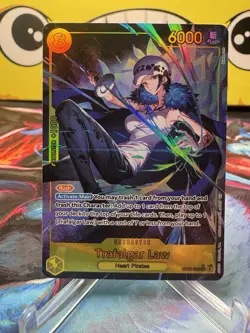 ONE PIECE - TRAFALGAR LAW - EB03-062 ALT ART SECRET RARE ENG EB03 NEW - Image 1
