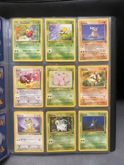 Vintage 1999 Pokemon Cards Collection Bundle Jungle Fossil Base Set No Duplicate - Image 3
