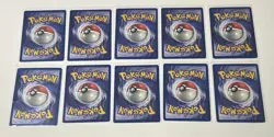 Pokemon 1st Edition Jungle 10 Card Lot - Image 2