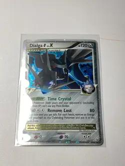 Pokemon TCG Dialga G LV.X Ultra Rare Holo Card 122/127 platinum. Not played - Image 3