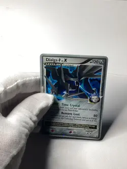 Pokemon TCG Dialga G LV.X Ultra Rare Holo Card 122/127 platinum. Not played - Image 4