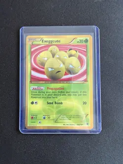 Exeggcute 102/101 Secret Rare Plasma Blast Black & White Secret Rare Card NM - Image 1