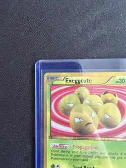 Exeggcute 102/101 Secret Rare Plasma Blast Black & White Secret Rare Card NM - Image 2