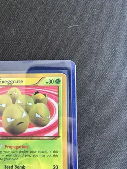 Exeggcute 102/101 Secret Rare Plasma Blast Black & White Secret Rare Card NM - Image 3