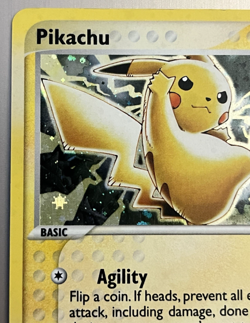 Pikachu 012 2003 Black Star Promo Holo EX Series Collector's Tin Pokemon Card LP - Image 2