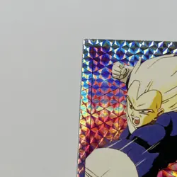 Dragon Ball Z DBZ 1989 Trading Card Bird Studio Series 2 Holo Prism #70 Vegeta - Image 5