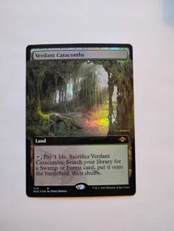 Verdant Catacombs (Extended Art) Modern Horizons 2 Foil - Image 1