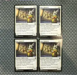 (x4) MTG Hare Apparent #0015 Common Foundations (FDN) - Image 1