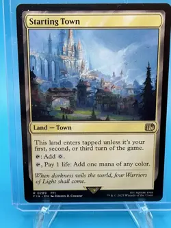Starting Town Final Fantasy Pack Fresh MTG MINT R 0289 FFI - Image 1