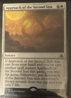 Approach of the Second Sun Amonkhet Regular Mtg Magic The Gathering - Image 1