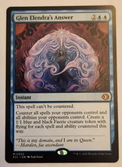 Glen Elendra's Answer Lorwyn Eclipsed Regular Mythic NM+ - Image 1