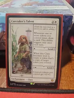 Caretaker's Talent Bloomburrow Regular - Image 1