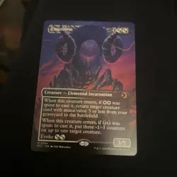 MTG - Emptiness - Lorwyn Eclipsed - Borderless Showcase - Near Mint - Image 1