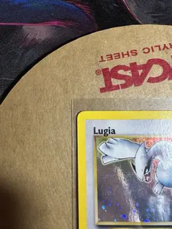 DAMAGED Pokemon Lugia 90 HP Holo Rare Neo Genesis 9/111 The Pokemon Company 2000 - Image 4