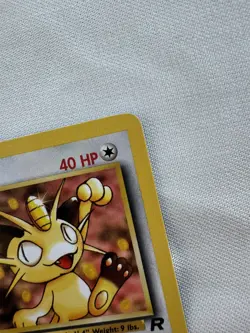 Pokemon 2000 Meowth Team Rocket 1st Edition NM-MINT Wizards of the Coast 62/82 - Image 5