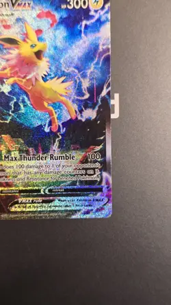 Pokemon TCG Sw&Sh Promo Jolteon Vmax NM - Image 4