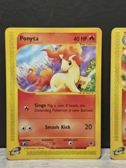 Rapidash 62/165 Ponyta 124/165 Rare Expedition Base Set 2002 Pokemon - Image 3