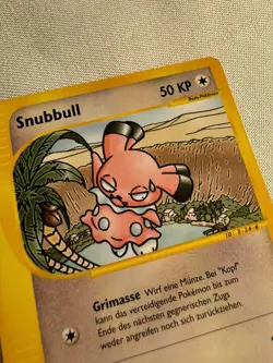 Pokemon 2003 Snubbull Skyridge deutsch 101/144 Wizards of the Coast NM-MT retro - Image 2
