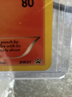 Pokemon TCG Emboar Black White BW21 Holo Promo Promo Near Mint Rare - Image 3