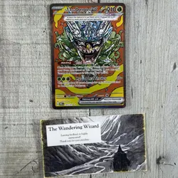 Teal Mask Ogerpon ex PRE 145/131 Special Illustration Rare NM Pack Fresh - Image 1