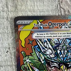 Teal Mask Ogerpon ex PRE 145/131 Special Illustration Rare NM Pack Fresh - Image 3