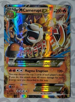 M Camerupt EX - XY198 - NM - Black Star Promo - Pokemon TCG - Image 1