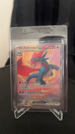 Pokemon Salamence ex Special Illustration Rare Holo 187/159 Journey Together - Image 1