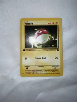 Pokemon 2000 Voltorb Team Rocket 1st Edition NM-MINT Wizards of the Coast 69/82 - Image 3
