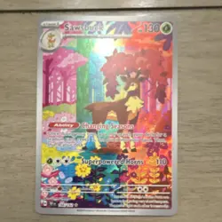 Sawsbuck 166/162 SV05: Temporal Forces Illustration Rare Holo 130 HP Pokemon TCG - Image 1