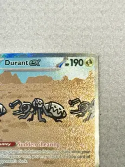 Pokemon TCG Durant ex 236/191 Sv08: Surging Sparks Illustration Rare Holo NM - Image 5