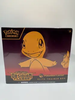 Obsidian Flames Pokemon Center Elite Trainer Box Exclusive - New Sealed - Image 1