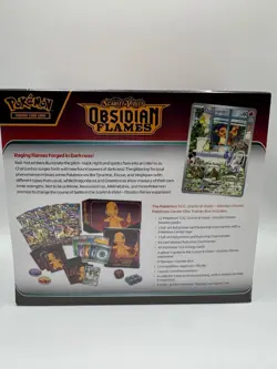 Obsidian Flames Pokemon Center Elite Trainer Box Exclusive - New Sealed - Image 3