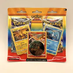 Pokemon TCG Zapdos Moltres Articuno Promo Blister 2-Pack - Image 1
