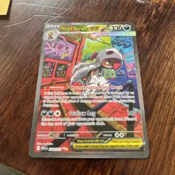 Mega Scrafty ex 285/217 SIR PACK FRESH NM/M Pokemon Ascended Heroes Fast Ship - Image 4